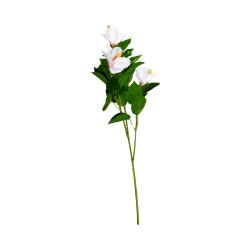 Branche de Aute Artificielle Blanche – Longue Tige