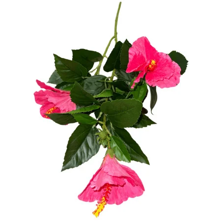 Hibiscus artificiel – Rose tropical