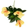 Hibiscus artificiel – Jaune tropical
