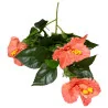 Hibiscus artificiel – Orange tropical