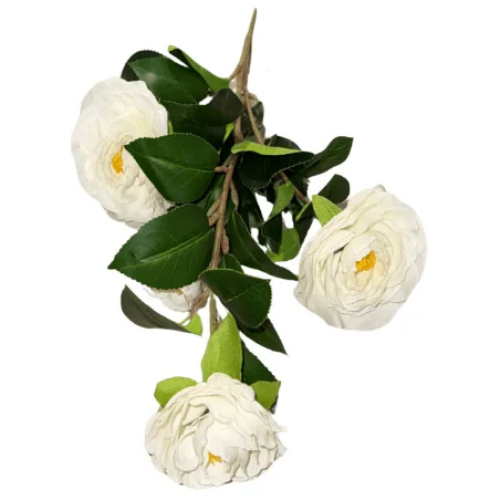Camélia artificiel – Blanc pur