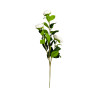 Branche Fleurie Artificielle Blanche – Longue Tige