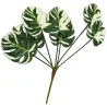Feuillage artificiel – Monstera blanc et vert panaché