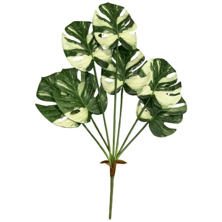 Feuillage artificiel – Monstera vert et blanc panaché