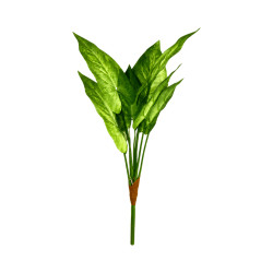 Feuillage Ape Artificiel Blanc et Vert