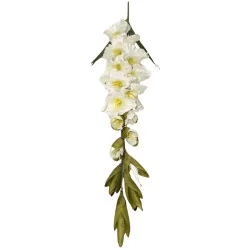 Tige de glaïeul artificiel – Blanc pur