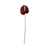 Tige d’Anthurium Artificiel Rouge Noir