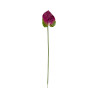 Tige d’Anthurium Artificiel Mauve et Vert