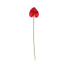 Tige d’Anthurium Artificiel Rouge