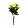 Bouquet de Frangipaniers (Tipanie) Artificiels – Jaune & Corail