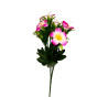 Fleur Artificielle Rose et Blanche