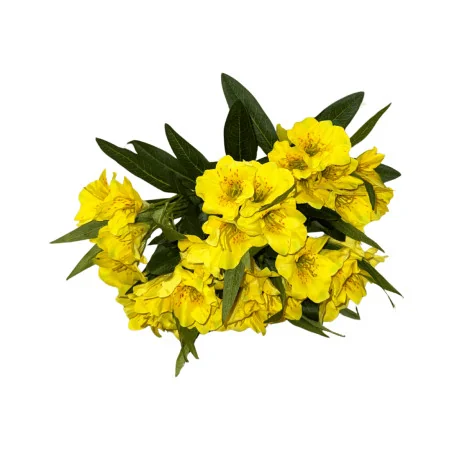 Bouquet d’Alstroemeria Artificiel Jaune