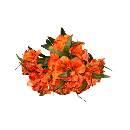 Bouquet d’Alstroemeria Artificiel Orange