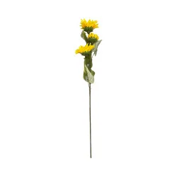 Tige de Tournesol Artificiel 3 fleurs