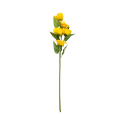 Tournesol Artificiel Jaune – 5 Grandes Fleurs Longue Tige