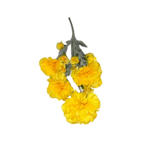 Tige d’Œillet Artificiel Jaune