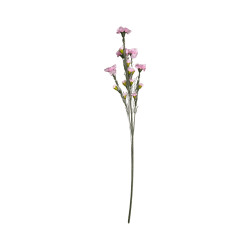 Tige d’Œillet Artificiel Rose Clair – Longue Tige