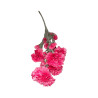 Tige d’Œillet Artificiel Rose Foncé – Longue Tige