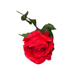 Rose Artificielle Rouge