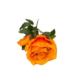 Rose Artificielle Orange