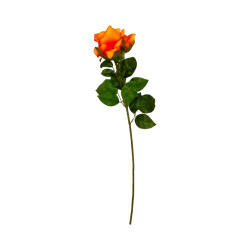 Rose Orange Artificielle