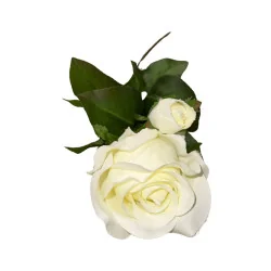 Rose Artificielle Rose Beige