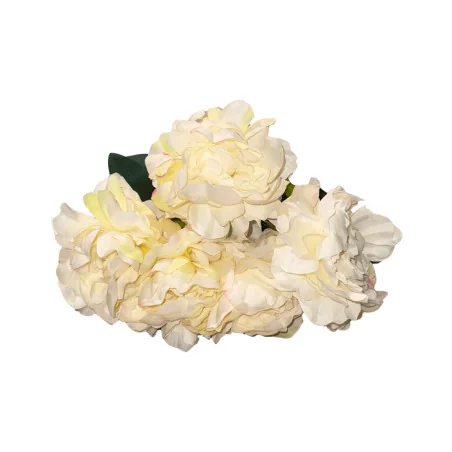 Bouquet de Pivoines Artificielles Beige