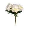 Bouquet de Pivoines Artificielles Beige