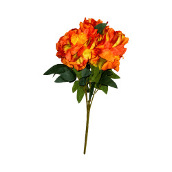 Pivoine Orange Artificielle
