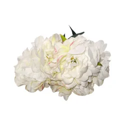 Bouquet de Pivoines Artificielles Blanches
