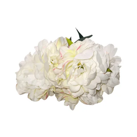 Bouquet de Pivoines Artificielles Blanches