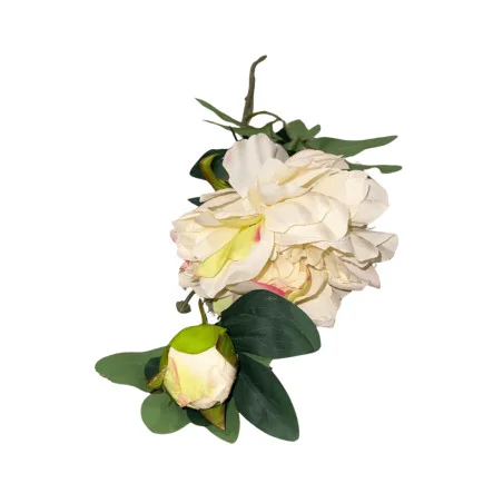 Branche de Pivoine Artificielle Blanc rosé