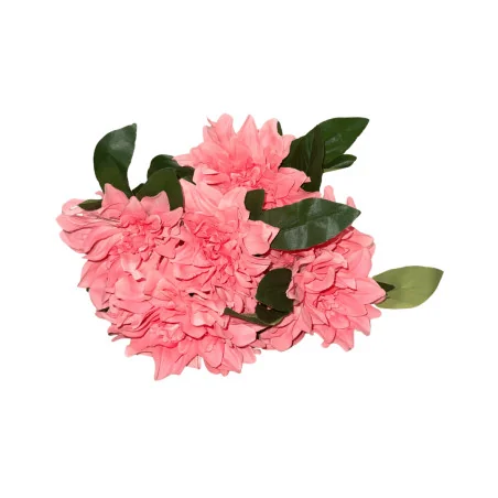 Bouquet de Dahlias Artificiels Rose Saumon