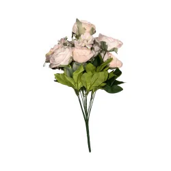 Bouquet de Pivoines Artificielles Pêche