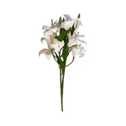Bouquet de Lys Artificiels Blancs