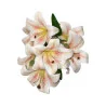 Bouquet de Lys Artificiels Blancs