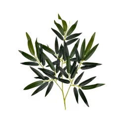 Branche feuillage artificielle – Bambou vert