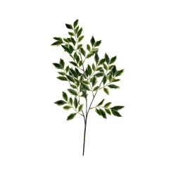 Branche feuillage artificielle – Vert panaché