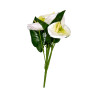 Bouquet d’Anthuriums Artificiels Blanc Crème