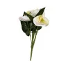 Bouquet d’anthuriums Blanc & Vert