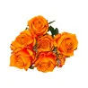 Bouquet de roses Orange vif 