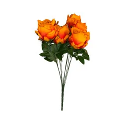 Bouquet de roses Orange vif 