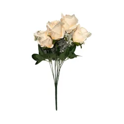 Bouquet de roses Beige rosé 
