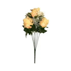 Bouquet de roses Jaune pâle