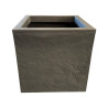 Pot carré Gris anthracite 21L