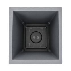 Pot carré Gris clair 31L