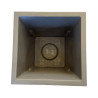 Pot Carré Gris Béton 31L