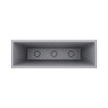 Jardinière LOFT Gris clair 63L