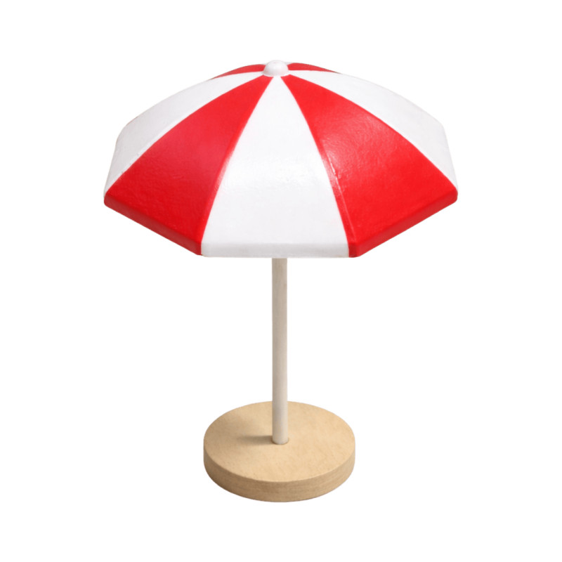Parasol Miniature Rouge et Blanc