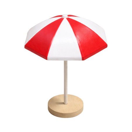 Parasol Miniature Rouge et Blanc